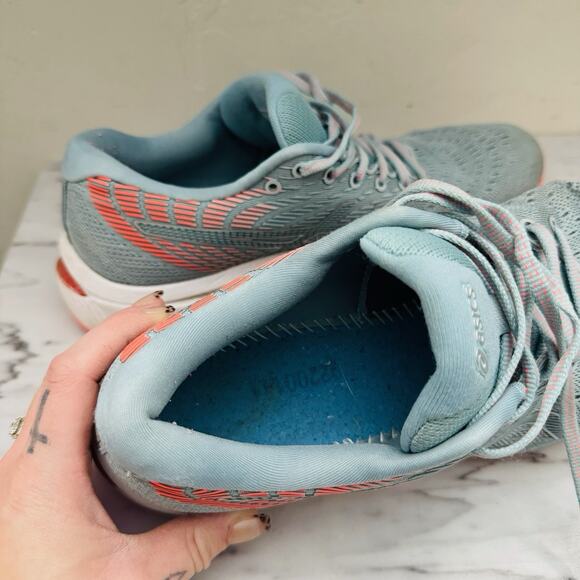 ASICS Gel-cumulus 32 Blue And Orange Sneakers Women’s Size 8.5 - Picture 9 of 11